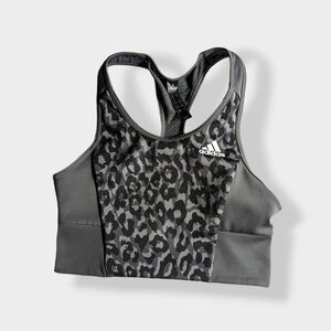 Adidas Cheetah Print Sports Bra